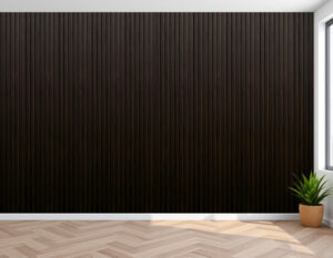 FLUTED-WALL-PANEL BLACK BROWN